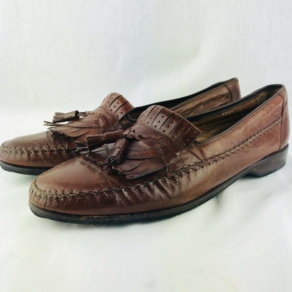 Marco Evani 11.5 Dress Shoes Mens 45 Tassel Loafer main image 2
